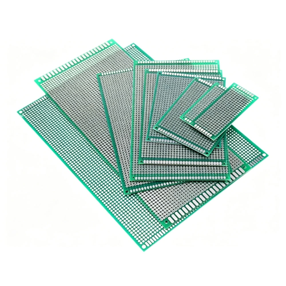 Pcb Etching Kit - แผงวงจรพิมพ์สีเขียวขนาด 2x8 ซม. 3x7 ซม. 4x6