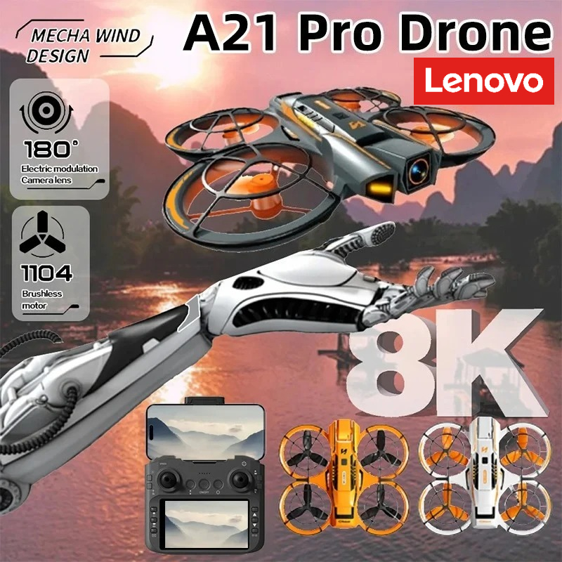 Diy Drone Electronics - เลอโนโว A21 โปรโดรน 4K มืออาชีพ FPV