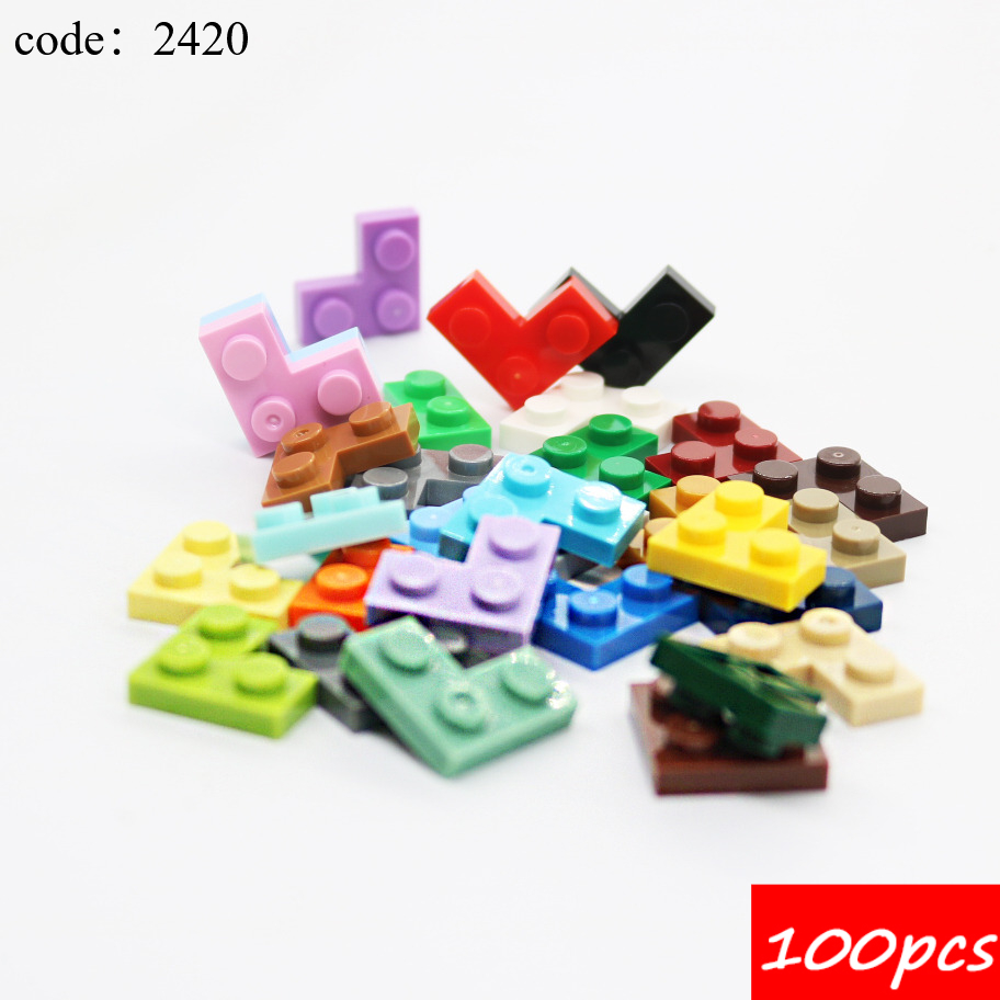 Diy Electronics Ideas - 100PCS MOC 2420 แผ่น 2x2 Building