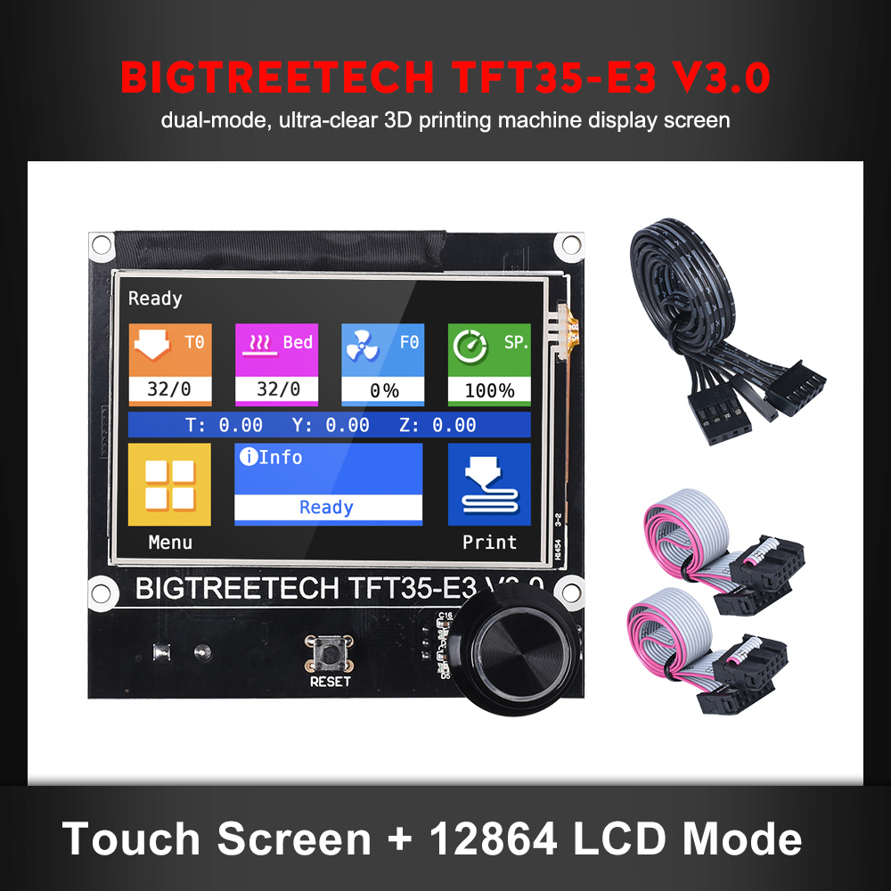 Creality Printer K1 - หน้าจอ: BIGTREETECH TFT35 E3 V3.0 3D