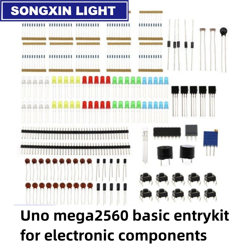 Diy Electronics Raspberry Pi - SX Diy ใหม่ส่วนประกอบอิเล็กทรอนิกส์ Basic Starter Kit