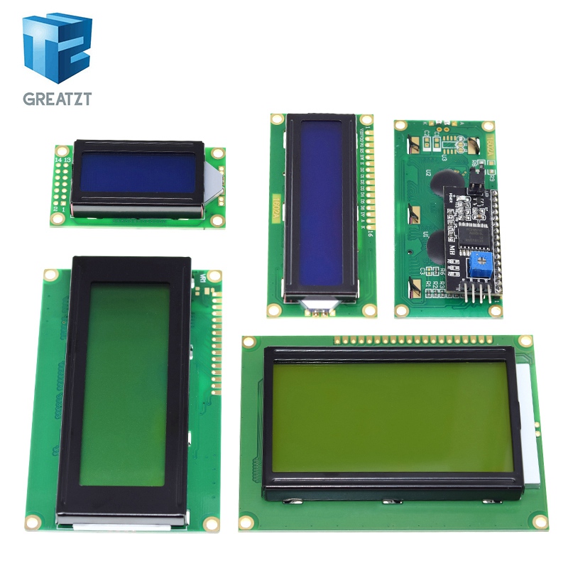 I2C Lcd Display - โมดูล LCD สีฟ้าหน้าจอสีเขียวสําหรับ Arduino 0802 1602