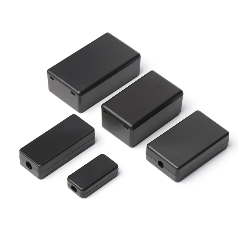 Diy Box Electronics Mall - 2PCS ใหม่คุณภาพสูงกันน้ำพลาสติกสีดำ DIY Housing เคสพลาสติกกล่องไฟฟ้าอุปกรณ์