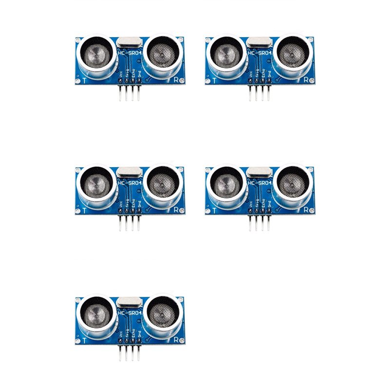 Ultrasonic Sensor Hc - 5 ชิ้นโมดูลอัลตราโซนิก HC-SR04 SR04 4 พินเซ็นเซอร์วัดระยะทาง