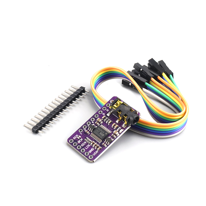 Diy Electronics Raspberry Pi - โมดูลการ์ดเสียง PCM5102A I2S DAC ตัวถอดรหัสเสียง Hi-Fi