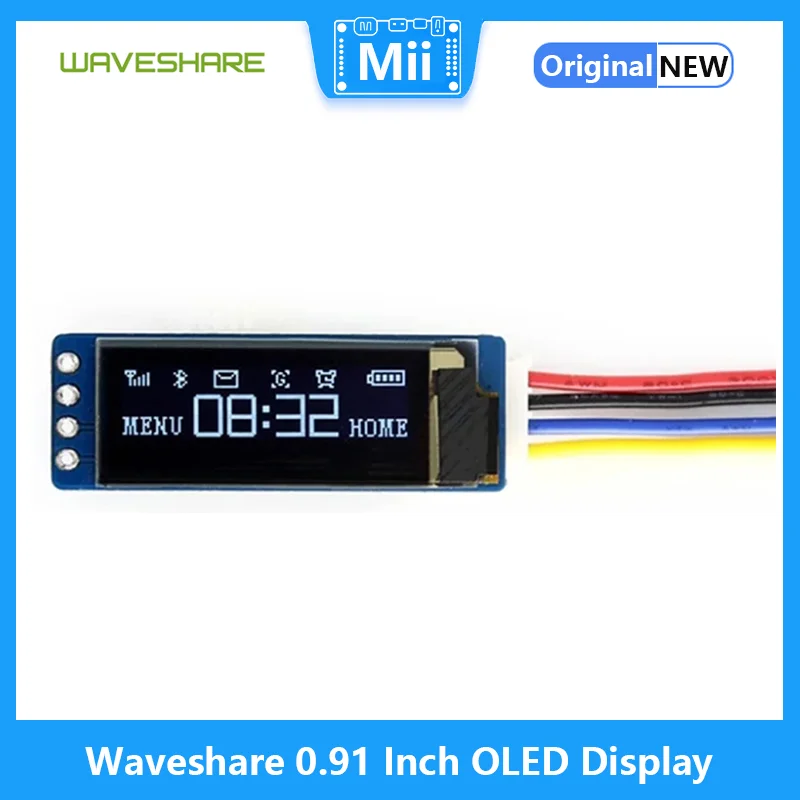 I2C Lcd Display - Waveshare 0.91 นิ้วโมดูลแสดงผล OLED 1306 Driver