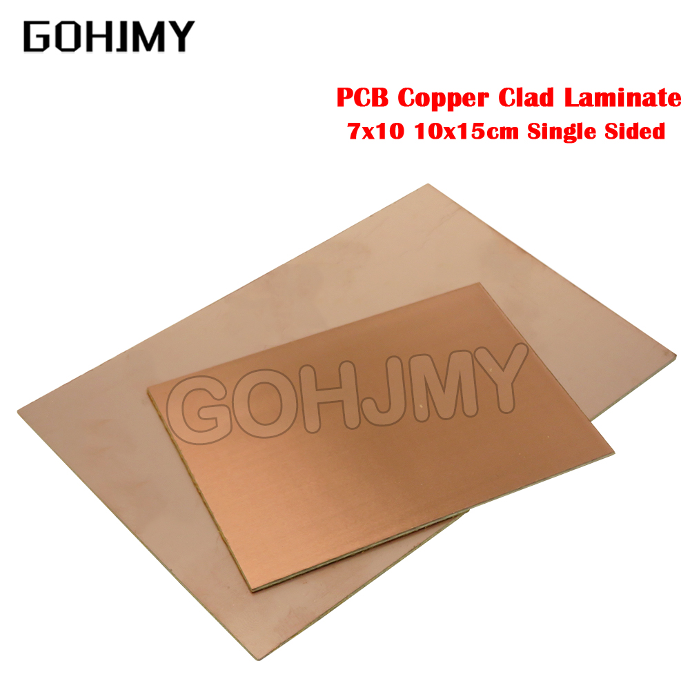 Pcb Etching Kit - 1PCS ด้านเดียวทองแดงลามิเนต PCB 7x10 10x15 ซม.ทองแดงชุบ