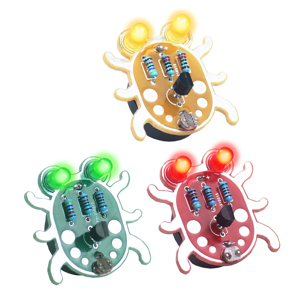 Diy Electronics For Kids - ชุด DIY อิเล็กทรอนิกส์ Weevil Eye เริ่มต้นเรียนรู้บัดกรีชุดสนุก