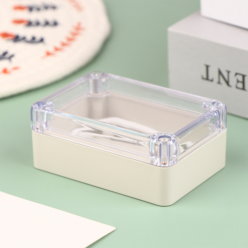 Diy Box Electronics Mall - 1 PC DIY โครงการอิเล็กทรอนิกส์กล่องโมดูลความปลอดภัยเปลือกพลาสติกกันน้ําโปร่งใสกลางแจ้งกันน้ํากล่อง