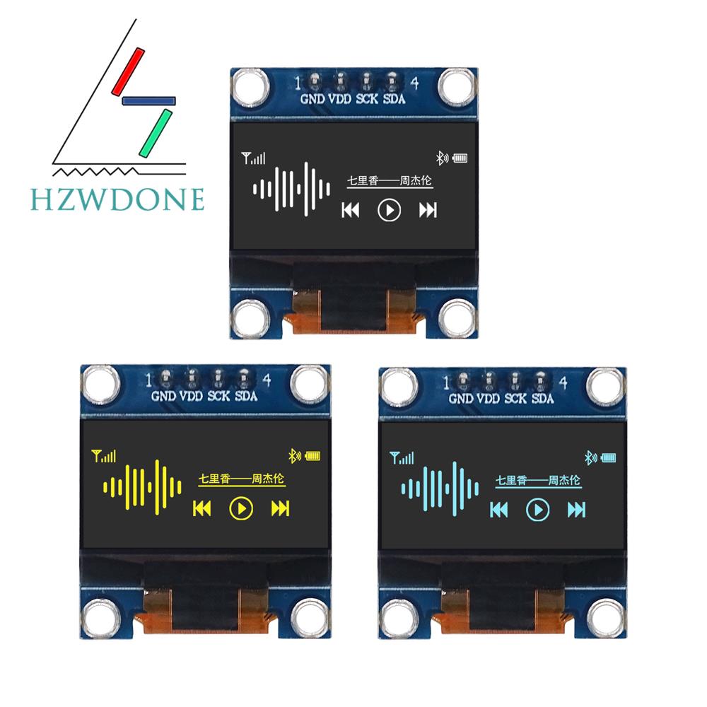 I2C Lcd Display - 0.96 นิ้วโมดูลแสดงผล OLED SSD1306 I2C IIC