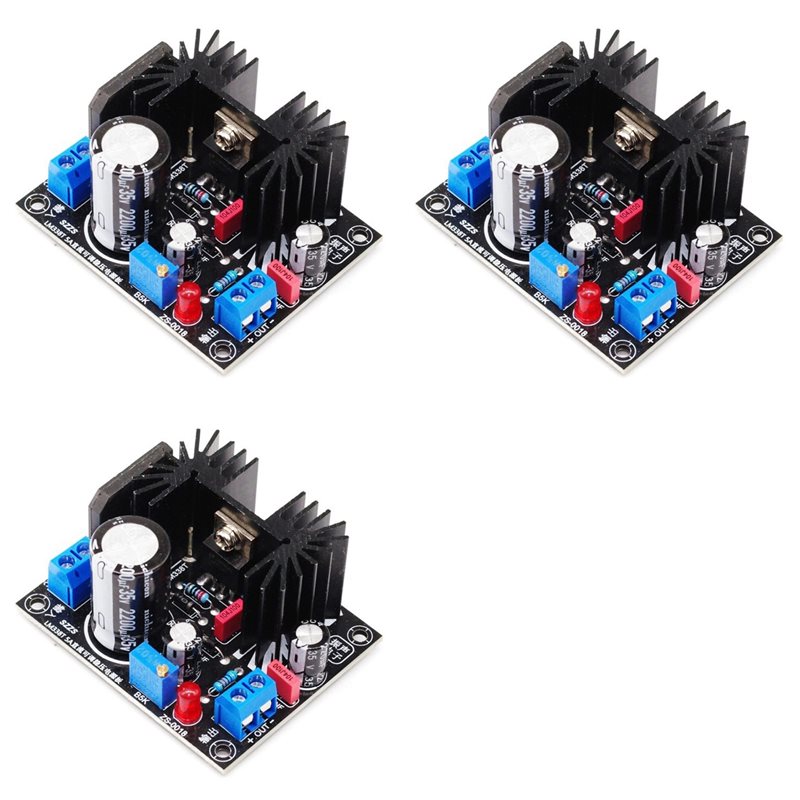 Diy Electronics Filament - JABS-3X บอร์ดจ่ายไฟแบบปรับได้ LM338 5A ชุดอุปกรณ์อิเล็กทรอนิกส์ DIY