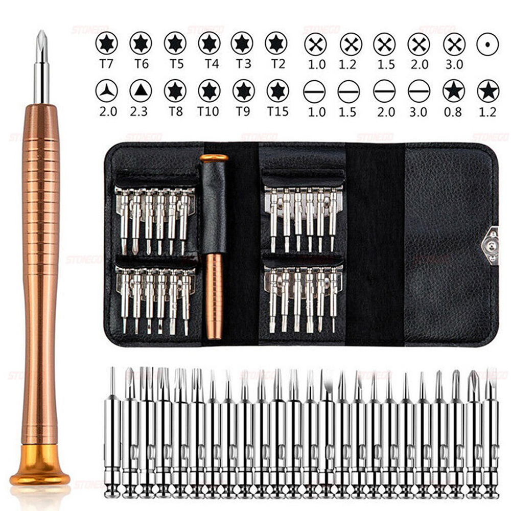 Diy Electronics Game - ชุดไขควงความแม่นยำสูง 25 in 1 ชุดไขควงอเนกประสงค์ Torx