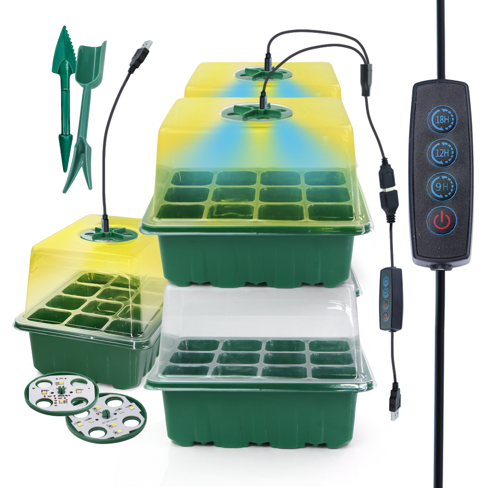 Led Assortment Kit - LED เนอสเซอรี่หม้อ Grow Light Plant Seed
