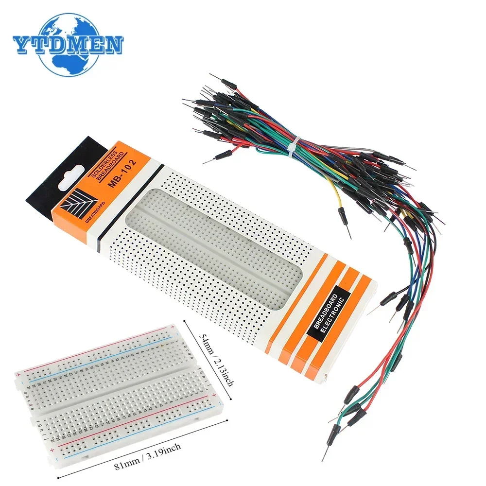 Pcb Etching Kit - MB-102 Breadboard 400 830 คะแนน Solderless