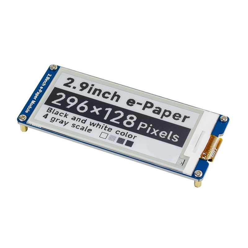 Diy Electronics Raspberry Pi - B27B หน้าจอกระดาษอิเล็กทรอนิกส์ DIY ขนาด 2.9 นิ้ว