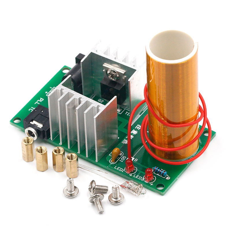 Diy Electronics For Kids - Mini Tesla Coil DIY ชุดอิเล็กทรอนิกส์ DC