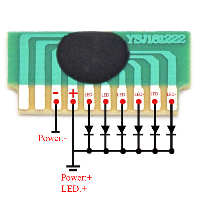 Diy Electronics For Sale - 【LM】ขายดี 10 ชิ้น DIY 6-LED LEDs