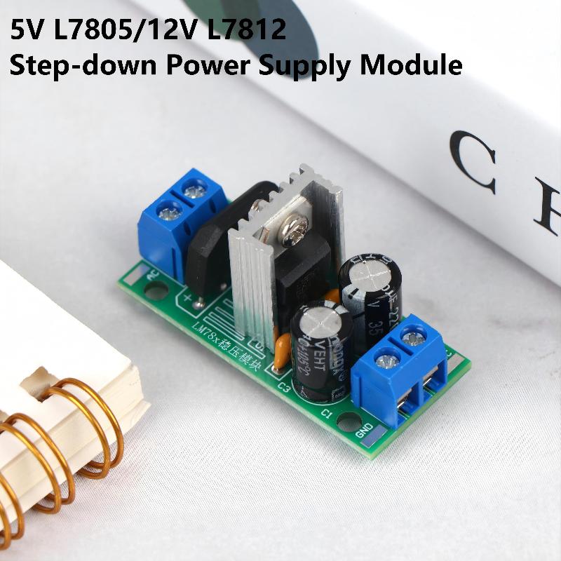โมดูลจ่ายไฟแบบสเต็ปดาวน์ L7805 - Diy Electronics For Sale บทวิจารณ์และราคา