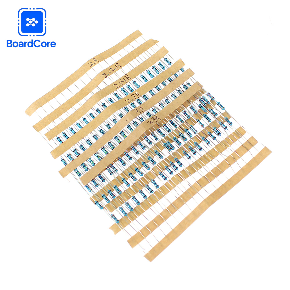 100/120PCS 1/4W 1% ชุดตัวต้านท - Resistor Kit 1 4W บทวิจารณ์และราคา