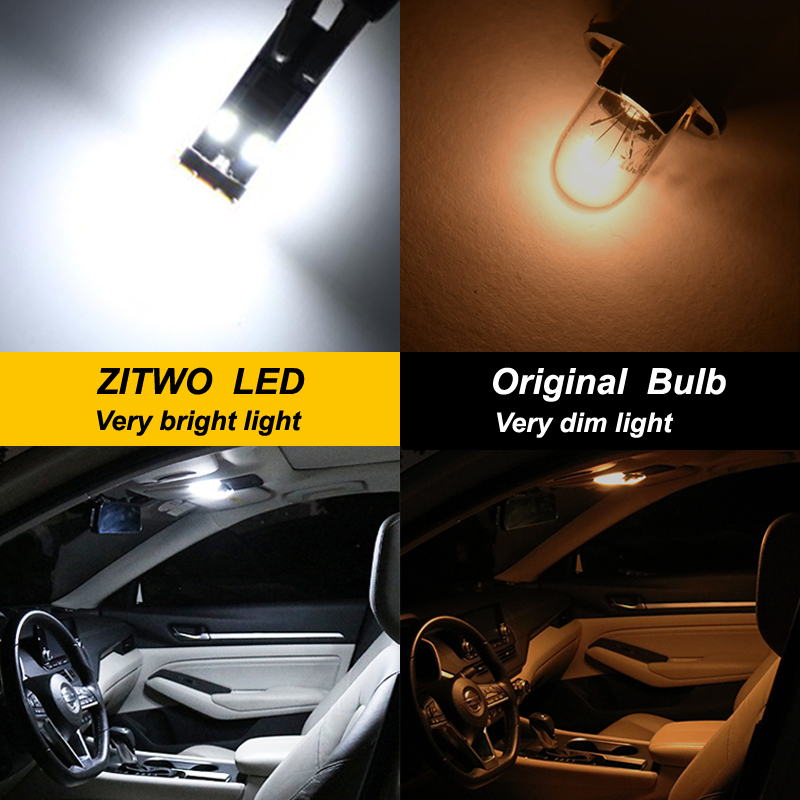 ZITWO 8 ชิ้น Canbus หลอดไฟ LED - Led Assortment Kit บทวิจารณ์และราคา