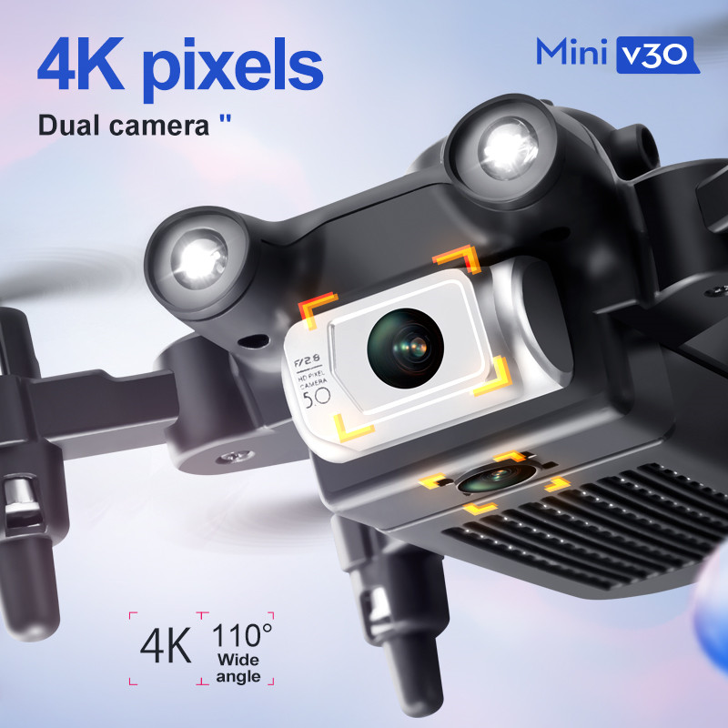 Mini V30 WiFi FPV Drone 4K HD  - Diy Drone Electronics Kit บทวิจารณ์และราคา