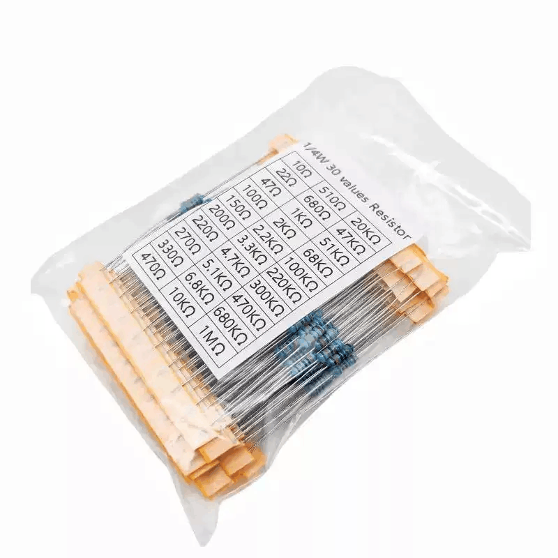 ชุดตัวต้านทานฟิล์มโลหะ 300 ชิ้ - Resistor Kit 1 4W บทวิจารณ์และราคา