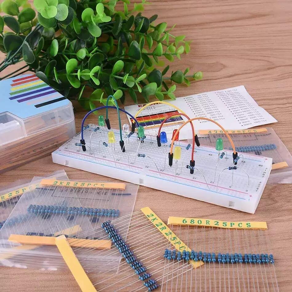 ชุดตัวต้านทานฟิล์มโลหะ 300 ชิ้ - Resistor Kit 1 4W บทวิจารณ์และราคา