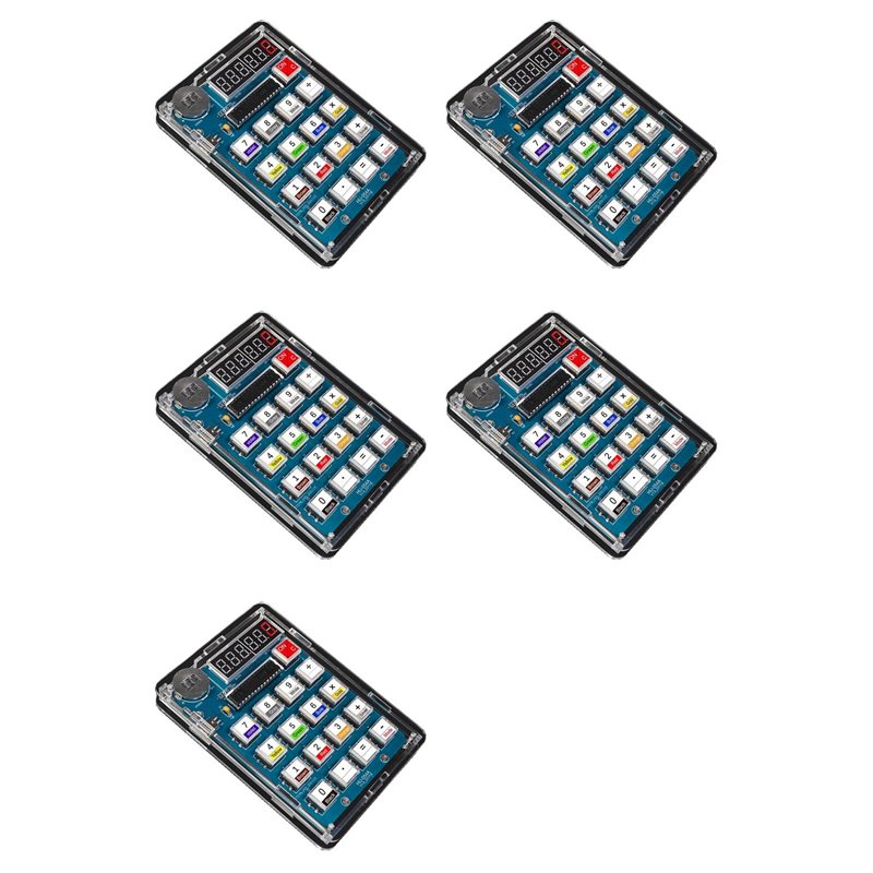 QWE-5X เครื่องคิดเลข DIY ชุด 5 - Homemade Diy Electronics บทวิจารณ์และราคา