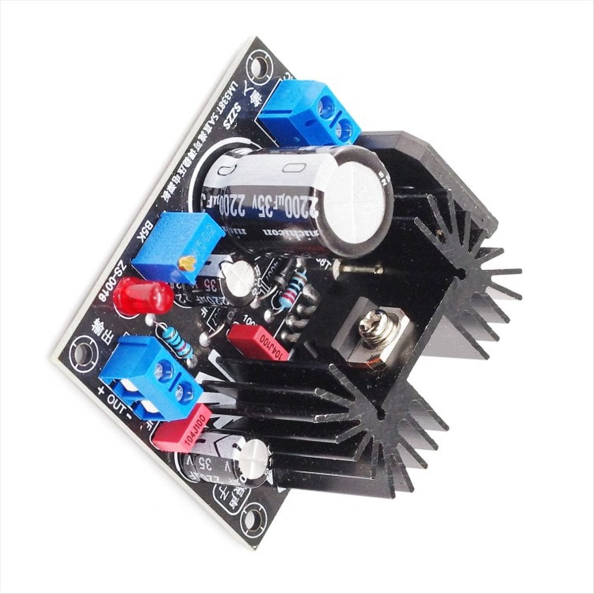 บอร์ดจ่ายไฟแบบปรับค่าได้ LM317 - Diy Electronics Filament บทวิจารณ์และราคา