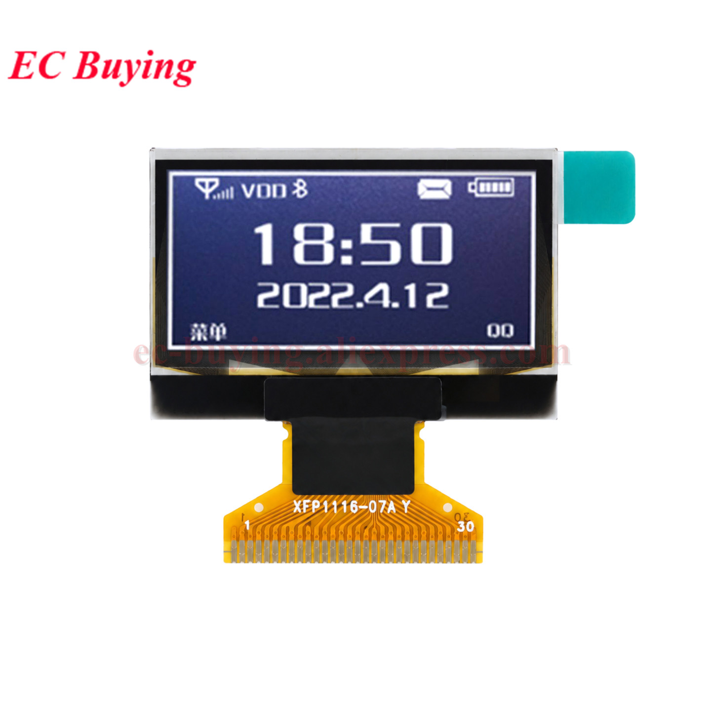 โมดูล OLED ขนาด 1.3 นิ้ว จอแสด - I2C Lcd Display บทวิจารณ์และราคา