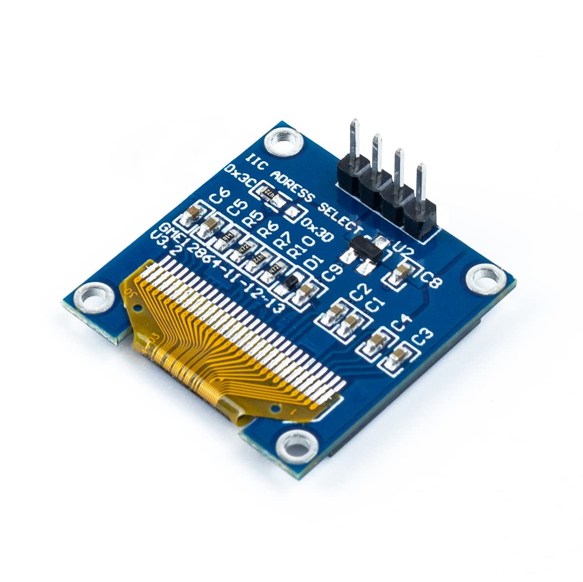 0.96 นิ้ว OLED I2C IIC โมดูลจอ - I2C Lcd Display บทวิจารณ์และราคา
