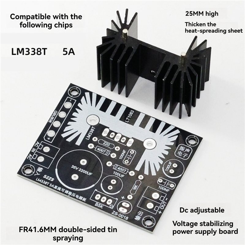 JABS-3X บอร์ดจ่ายไฟแบบปรับได้  - Diy Electronics Filament บทวิจารณ์และราคา