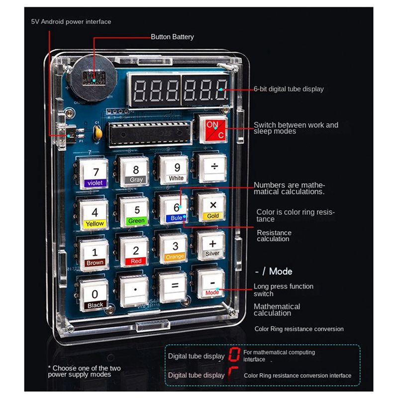 【HOT A69Z!】ชุดเครื่องคิดเลข DI - Homemade Diy Electronics บทวิจารณ์และราคา