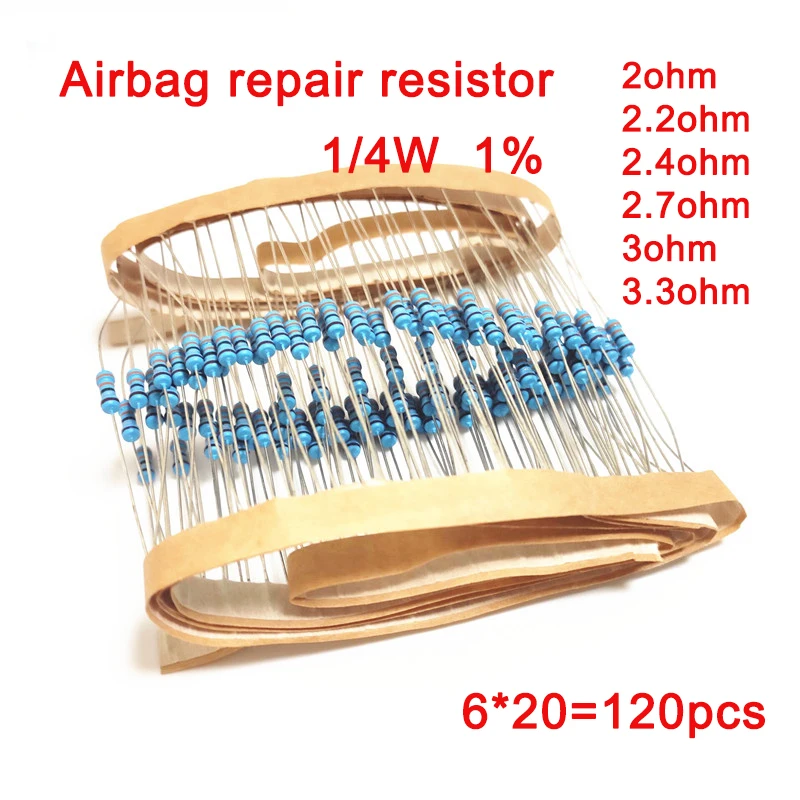 ตัวต้านทานฟิล์มโลหะ1/4W ตัวต้า - Resistor Kit 1 4W บทวิจารณ์และราคา