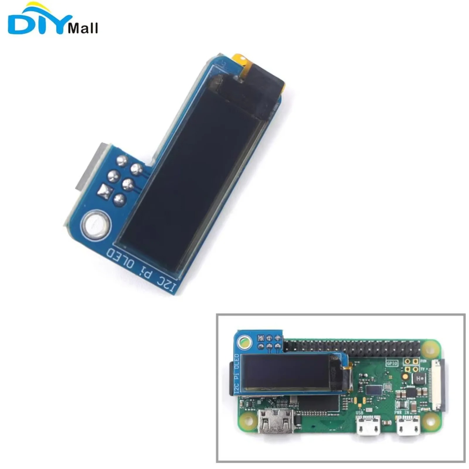 DIYmall จอแสดงผล OLED ขนาด 0.9 - Diy Electronics Raspberry Pi บทวิจารณ์และราคา