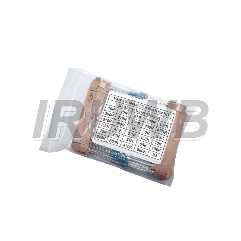 ชุดตัวต้านทานแบบฟิล์มโลหะ 300  - Resistor Kit 1 4W บทวิจารณ์และราคา