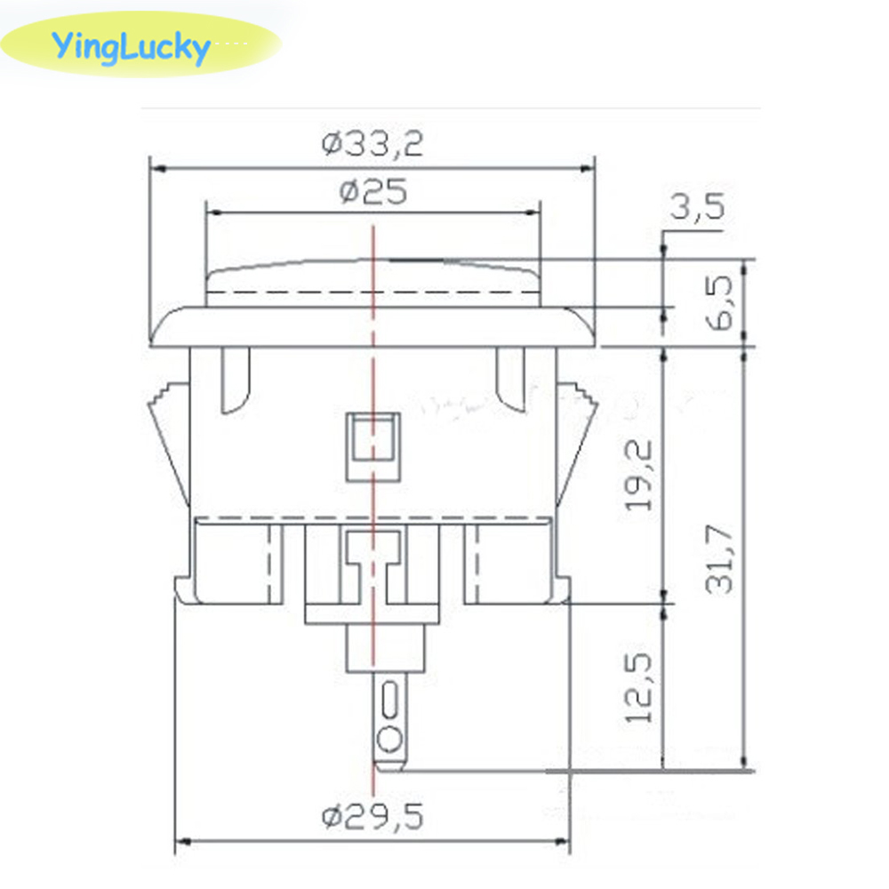 12 ชิ้นปุ่มกดอาร์เคด, คอนโทรลเ - Diy Electronics Game บทวิจารณ์และราคา