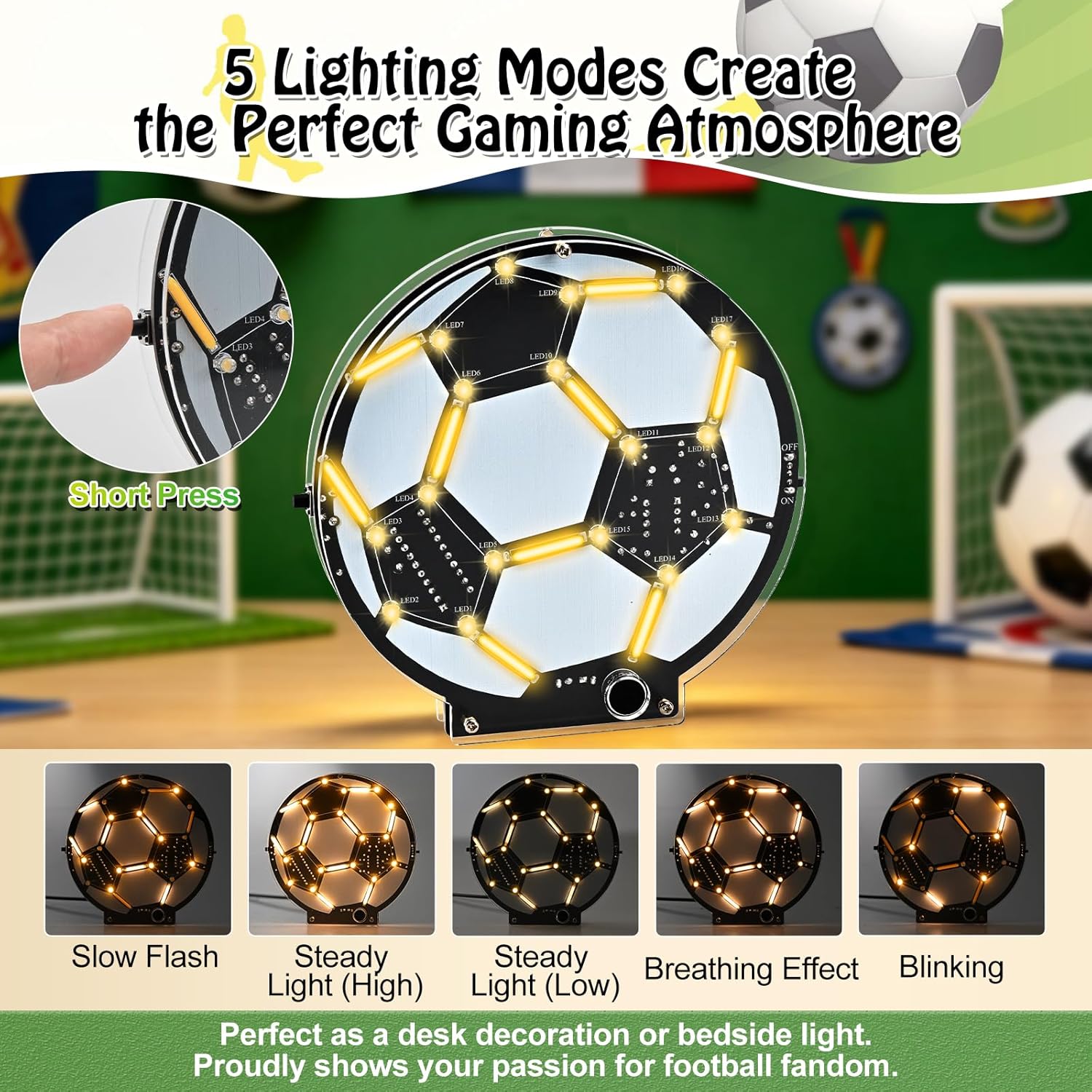 ชุดอุปกรณ์ DIY สำหรับทำลูกฟุตบ - Diy Electronics Filament บทวิจารณ์และราคา
