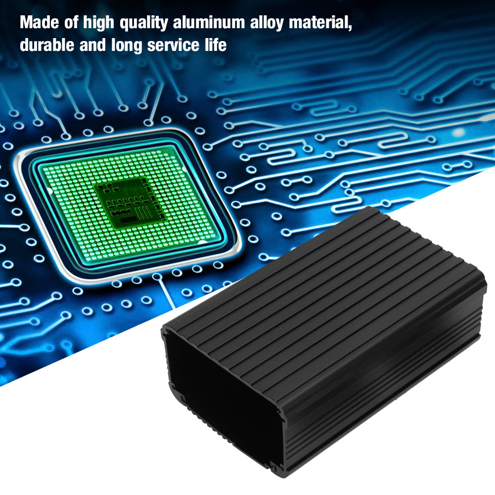 กล่องระบายความร้อนอะลูมิเนียมส - Diy Electronics Circuits บทวิจารณ์และราคา
