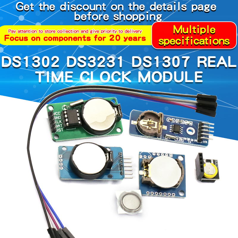 1PCS DS1302/DS1307/PCF8563/DS3 - Rtc Module Ds3231 บทวิจารณ์และราคา