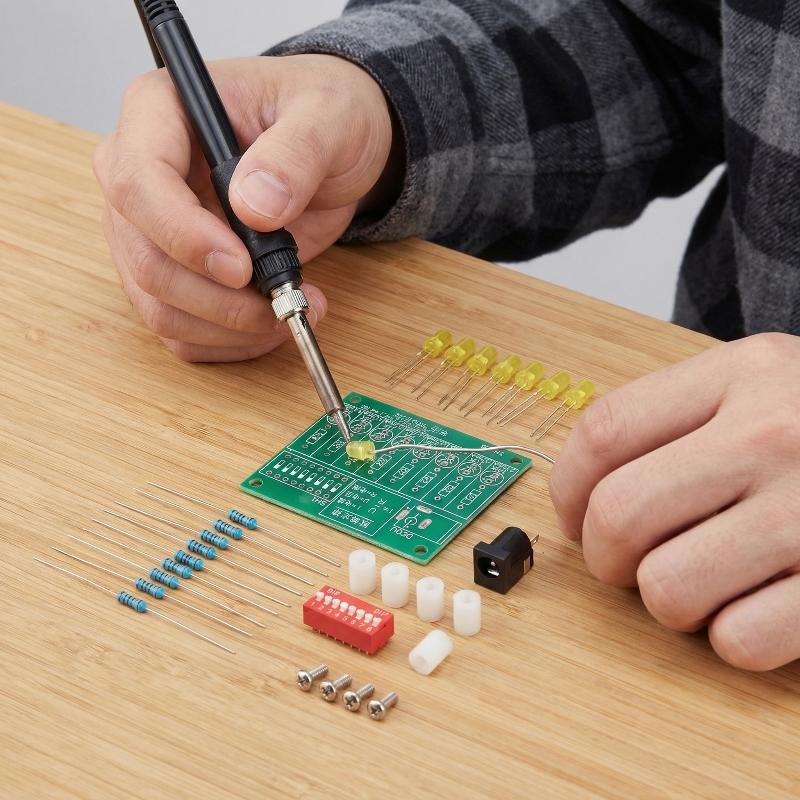 ชุดฝึกหัดการบัดกรีอิเล็กทรอนิก - Diy Electronics Lab บทวิจารณ์และราคา