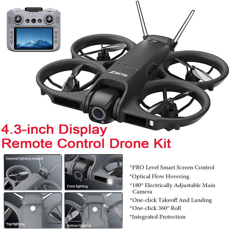 ชุดโดรนพกพา Z906 พร้อมรีโมทคอน - Diy Drone Electronics Kit บทวิจารณ์และราคา