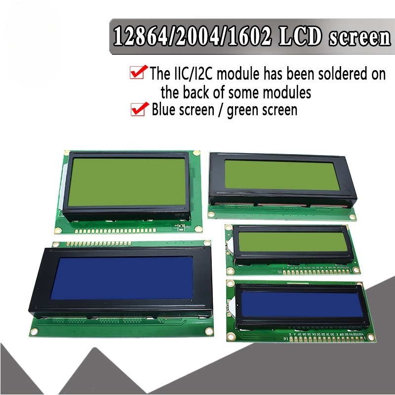 จอ LCD 1602 2004 โมดูลหน้าจอสี - I2C Lcd Display บทวิจารณ์และราคา