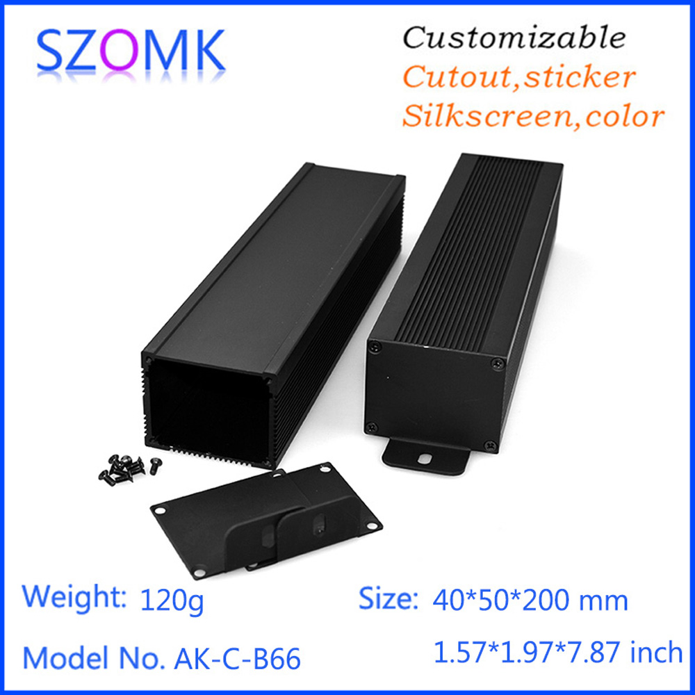 กล่องอะลูมิเนียมขนาด 40*50*200 - Diy Box Electronics Mall บทวิจารณ์และราคา