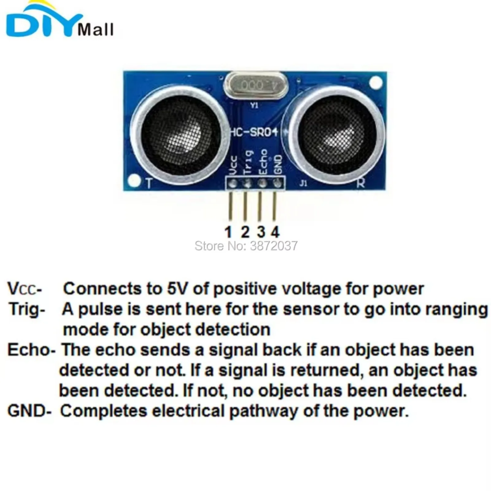 ชุดเซ็นเซอร์อัลตราโซนิก HC-SR0 - Ultrasonic Sensor Hc บทวิจารณ์และราคา