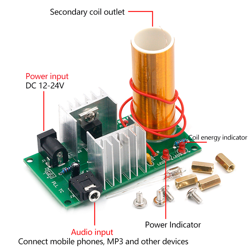 Mini Tesla Coil DIY ชุดอิเล็กท - Diy Electronics For Kids บทวิจารณ์และราคา
