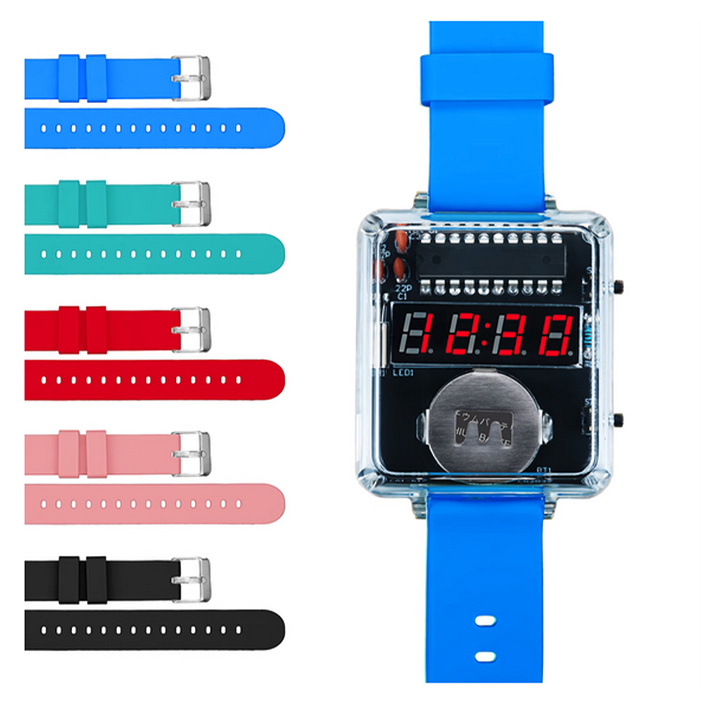 DIY นาฬิกาอิเล็กทรอนิกส์ชุด 0. - Diy Box Electronics Mall บทวิจารณ์และราคา