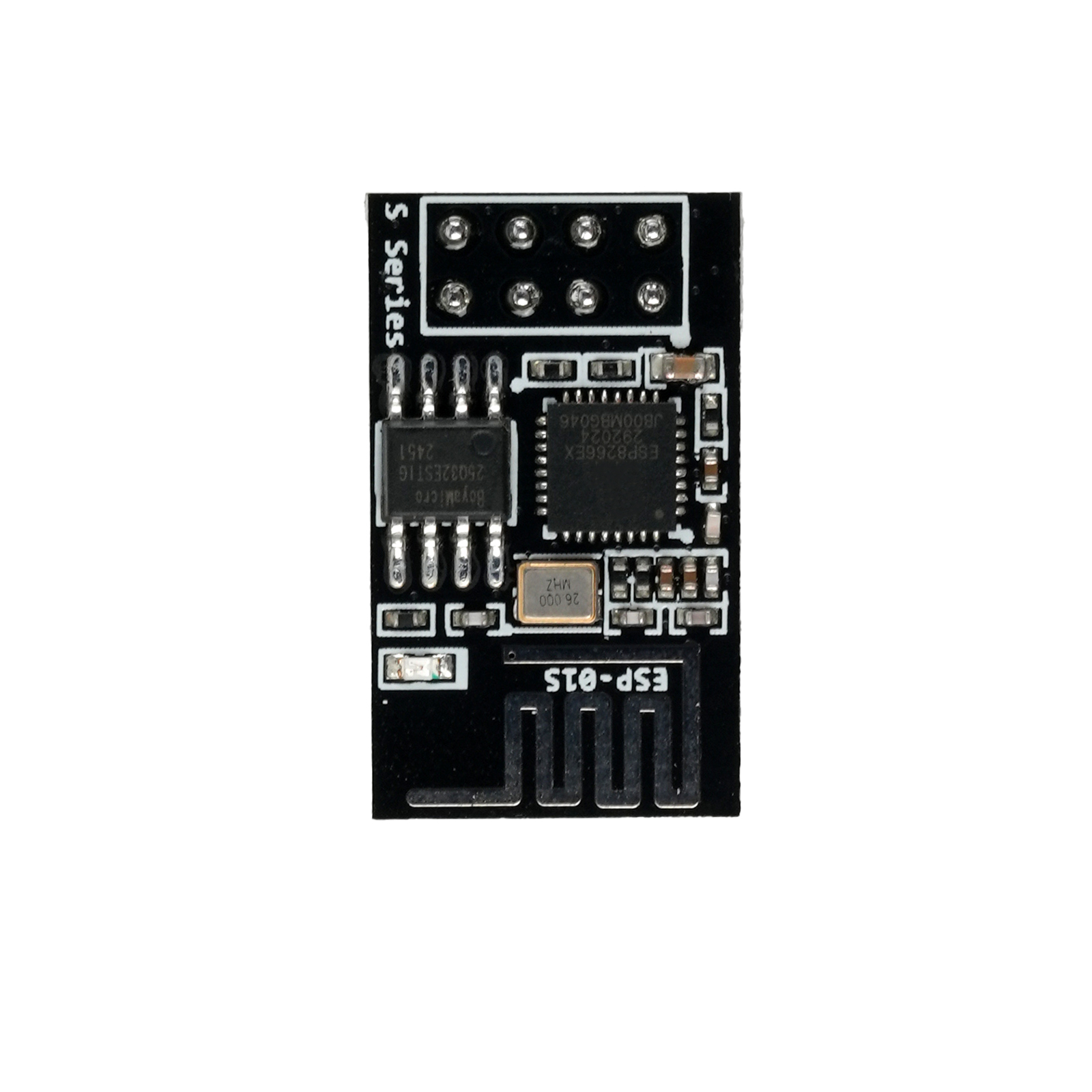 ESP-01S ESP8266 โมดูลไวไฟ 4MB  - Diy Electronics Circuits บทวิจารณ์และราคา