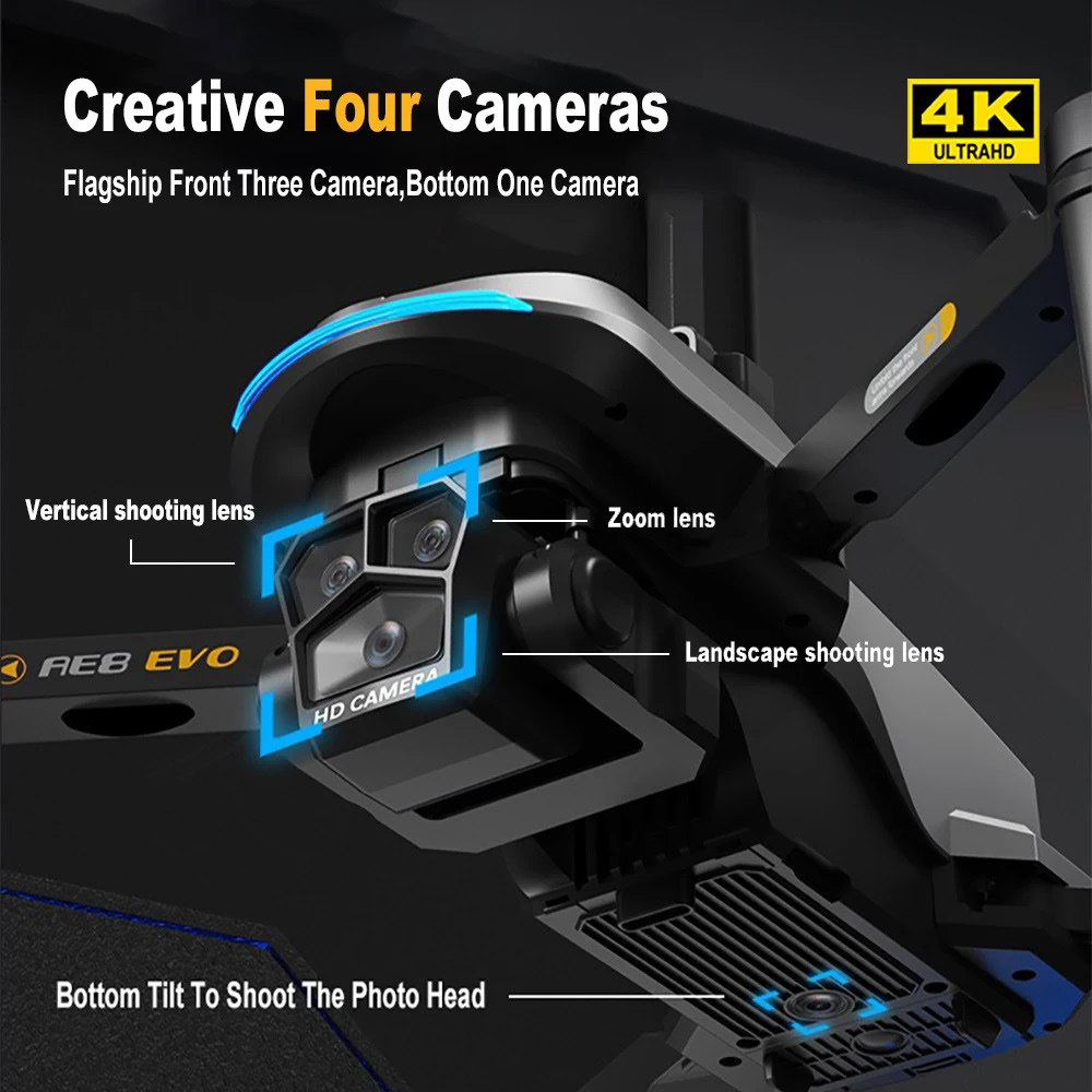 โดรน AE8 EVO GPS 8K ระดับมืออา - Diy Drone Electronics บทวิจารณ์และราคา